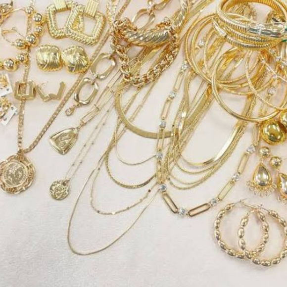 Boho Chic Bohemian Minimalist Gold Dainty Mystery Box Bundle - Picture 3 of 8